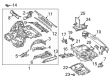 Diagram for Mercedes-Benz CLS53 AMG Battery Tray - 213-610-26-03
