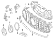 Diagram for Mercedes-Benz E53 AMG Emblem - 213-817-10-01