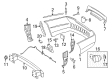 Diagram for Mercedes-Benz S400 Bumper Cover - 221-880-47-40-9999