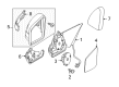 Diagram for Mercedes-Benz CL550 Car Mirror - 216-811-01-10-9112