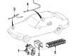 Diagram for Mercedes-Benz S320 ABS Sensor - 140-540-03-17