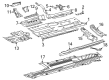 Diagram for Mercedes-Benz CLE53 AMG Floor Pan - 206-610-16-02