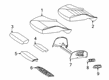 Diagram for Mercedes-Benz GLC63 AMG Seat Switch - 205-905-61-05