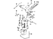 Diagram for Mercedes-Benz 560SEC Windshield Washer Pump - 129-869-00-21