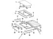 Diagram for Mercedes-Benz 300TE Air Deflector - 201-780-03-44