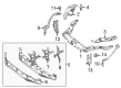Diagram for Mercedes-Benz SLK350 Radiator Support - 172-620-27-00