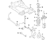 Diagram for Mercedes-Benz C250 Strut Bearing - 204-321-00-83-65