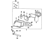 Diagram for Mercedes-Benz E300 Daytime Running Lights - 124-820-90-59