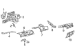 Diagram for Mercedes-Benz CLE53 AMG Exhaust Heat Shield - 206-680-12-06