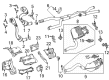 Diagram for Mercedes-Benz E63 AMG S Exhaust Pipe - 213-490-38-07