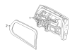 Diagram for Mercedes-Benz GLC63 AMG S Back Up Light - 253-906-17-02
