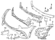 Diagram for Mercedes-Benz GLC350e Bumper - 254-620-67-00