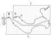 Diagram for Mercedes-Benz S550 Transmission Oil Cooler Hose - 222-270-38-01