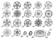 Diagram for Mercedes-Benz SL550 Wheel Cover - 230-400-01-25-9040
