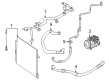 Diagram for Mercedes-Benz GLE450e A/C Hose - 167-830-08-04