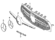 Diagram for Mercedes-Benz GLA250 Grille - 247-880-53-06
