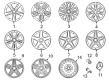 Diagram for Mercedes-Benz Alloy Wheels - 166-401-07-02-65-9765