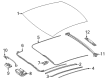 Diagram for Mercedes-Benz S550 Sunroof Cable - 217-782-01-00-64