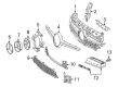 Diagram for Mercedes-Benz CLA250 Air Deflector - 117-888-04-38