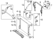 Diagram for Mercedes-Benz E63 AMG Cooling Hose - 212-500-06-75