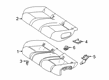 Diagram for Mercedes-Benz Seat Cushion - 177-920-52-03