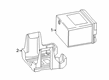 Diagram for Mercedes-Benz S550 Battery Tray - 217-545-19-00
