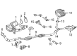 Diagram for Mercedes-Benz CLE300 Catalytic Converter - 254-140-88-00