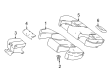 Diagram for Mercedes-Benz C250 Seat Cushion - 204-920-01-50