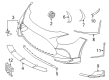 Diagram for Mercedes-Benz AMG GT Black Series Air Duct - 190-885-30-04
