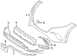 Diagram for Mercedes-Benz EQS 450+ SUV Grille - 296-885-38-00