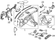 Diagram for Mercedes-Benz C450 AMG Instrument Cluster - 205-680-08-87-9J38