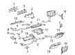 Diagram for Mercedes-Benz E350 Muffler - 207-490-39-21