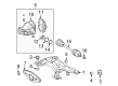 Diagram for Mercedes-Benz Lug Nuts - 140-357-05-72