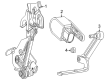 Diagram for Mercedes-Benz GLE450e Ride Height Sensor - 167-320-55-05