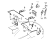 Diagram for Mercedes-Benz SLK350 Lift Support - 171-800-04-72