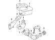 Diagram for Mercedes-Benz 350SD Air Duct - 117-094-07-11
