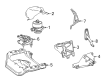 Diagram for Mercedes-Benz S63 AMG Engine Mount - 222-240-29-18