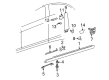 Diagram for Mercedes-Benz CLS550 Pillar Panels - 219-690-02-87