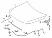 Diagram for Mercedes-Benz CLA45 AMG S Hood Latch - 177-880-30-00