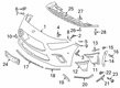 Diagram for Mercedes-Benz A220 Emblem - 000-817-62-03