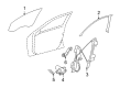 Diagram for Mercedes-Benz CLS55 AMG Door Seal - 219-720-02-54