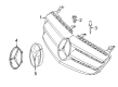 Diagram for Mercedes-Benz R350 Emblem - 000-817-14-16