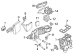 Diagram for Mercedes-Benz SLC43 AMG A/C Expansion Valve - 172-835-02-00