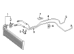 Diagram for Mercedes-Benz S550 Transmission Oil Cooler - 221-500-32-00-64