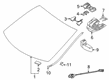 Diagram for Mercedes-Benz CLA250 Car Mirror - 177-810-16-05-9051