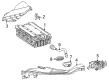 Diagram for Mercedes-Benz GLA250 Car Battery - 000-982-90-25