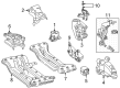 Diagram for Mercedes-Benz E300 Engine Mount - 205-240-08-00-28