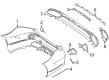 Diagram for Mercedes-Benz S580e Bumper - 223-885-97-00-9999