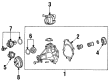 Diagram for Mercedes-Benz Water Pump Pulley - 119-202-01-10