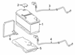 Diagram for Mercedes-Benz S550 Battery Tray - 217-610-50-00